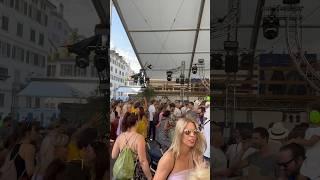 Züri Fäscht 2023: Crazy Daytime Dance Party in a Party Tent in Zurich, Switzerland #shorts