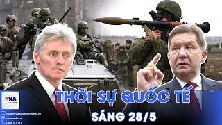 Thời sự Quốc tế sáng 28/5. Nga tố EU ‘chống phá’ nỗ lực hòa bình Ukraine; Israel–Hamas nối đàm phán
