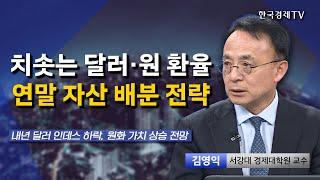 치솟는 달러·원 환율 연말 자산 배분 전략ㅣ김역익ㅣ환율ㅣ달러 강세ㅣ원화 가치ㅣ경상수지흑자ㅣ주식 시장전망ㅣ