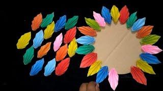 2 Beautiful and unique Paper Wall hanging / DIY Paper Wall Mate / Room Decoration Paper Craft idea