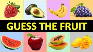 Guess The Fruit Quiz (Easy, Medium, Hard) | Food Quiz 2024