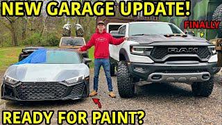 Rebuilding A Wrecked 2020 TWIN TURBO Audi R8 Part 8!!!