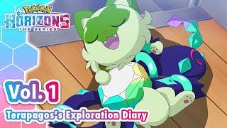 [Official] Terapagos's Exploratoin day Vol. 1 🩵 ｜Pokémon Horizons: The Series