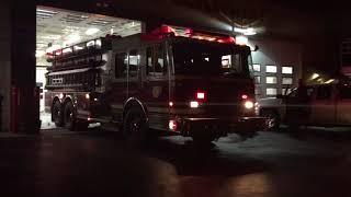 Corinth Fire Engine Tanker 216 and *RARE* Engine Tanker 211 Responding