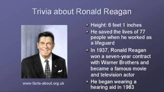 President Ronald Reagan Biography