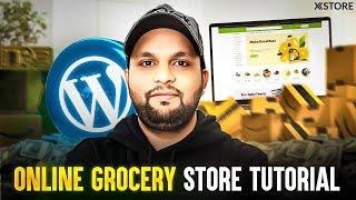How to Make an Online Grocery Store Website with WordPress and XStore | WordPress Tutorial In  Hindi