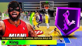 MASK "PRIME" LEBRON JAMES BUILD is DEVIOUS in NBA 2K24!