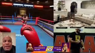 Khabib Nurmagomedov vs Max Holloway in VR Boxing, who wins?