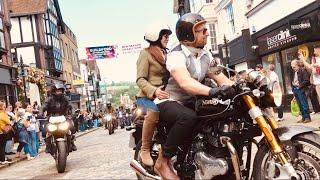 DISTINGUISHED GENTLEMAN’S RIDE DGR ALL Motorcycles from Guildford Cobbled High Street - Part 2 of 2