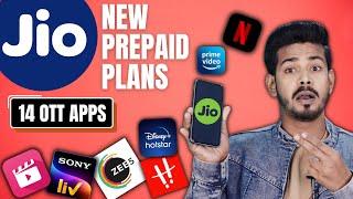 Jio OTT App Subscription - Jio Prepaid Plans with 14 OTT Apps Subscription