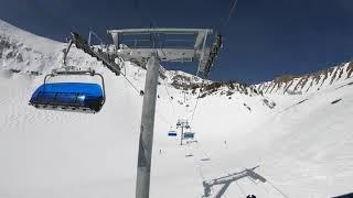 Big Sky Montana - Powder Seeker Chairlift and Lone Peak Tram - GoPro Timewarp