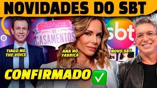 Novidades do SBT! Boninho confirma Tiago Leifert no The Voice e volta do Fábrica de Casamentos