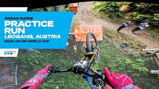 GoPro:  Ronan Dunne Locking in for Leogang - Austria - '24 UCI Downhill MTB World cup