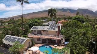 Lahiana Gate House Maui Vacation Rental Drone Video