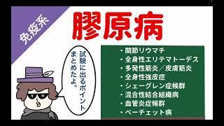 【国試対策】膠原病（試験に出るポイント）