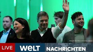 BUNDESTAGSWAHLKAMPF: "Dumme Sprüche" aus Bayern - Grüne Habeck und Baerbock teilen hart aus | LIVE