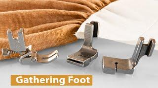 Gathering / Shirring Foot for Industrial / commercial Sewing machines | P952 & P5 | Jack, Juki DDL