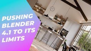 A kitchen animation not like the others - Blender 4.1 Full Scene