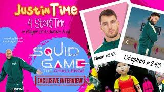 Squid Game:The Challenge -BEST FRIENDS Player 242 (CHASE) and Player 243 (STEPHEN LOMAS) "TELL ALL"