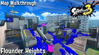 Flounder Heights - Splatoon 3 Map Walkthrough