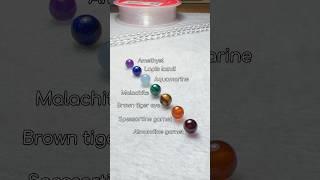 Easy DIY - How to make a seven chakra bracelet for beginners? #diy #chakras #diycrafts