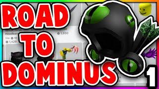 Road To Dominus (BIG TRADES!) Roblox Trading Ep 1