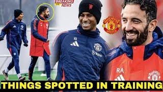 Wow!! RUBEN AMORIM'S TRAINING SESSION WITH Man UTD STARS!! ALL LATEST TEAM News AHEAD OF IPSWICH