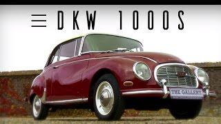 AUTO UNION 1000 s 1000s DKW 1959 - Modest test drive - Two stroke engine sound | SCC TV