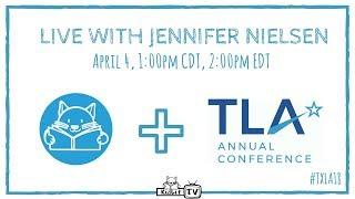 Jennifer Nielsen, THE TRAITOR’S GAME & RESISTANCE - LIVE at TLA from KidLit TV