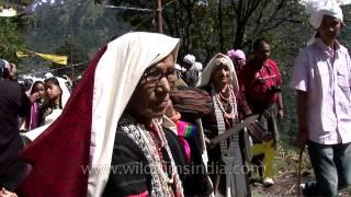 Kangdali festival parade procession