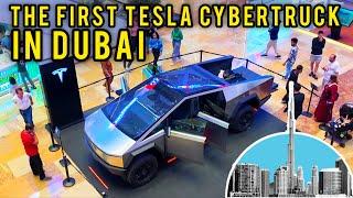 The people of Dubai were surprised to see the first Tesla Cybertruck