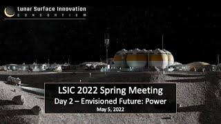 LSIC 2022 Spring Meeting - Day 2 Envisioned Future: Power