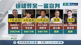 遠雄4大弊案起訴31人! 一審結果出爐"遠雄創辦人"趙藤雄判刑7年 趙藤雄弊案纏訟5年 曾創5.5億最高交保紀錄｜【台灣要聞】20221028｜三立iNEWS