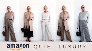 Amazon Outfits: Quiet Luxury Meets Understated Elegance