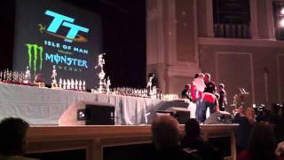 Isle of Man TT - John McGuinness, Superbike race prize giving