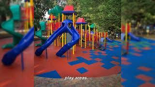 Why do most of them prefer interlocking rubber tile for outdoor children play area ?