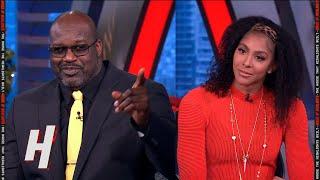 Shaq & Candace Parker are already back at it 