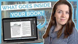 How to Format A Book: What Goes Inside?