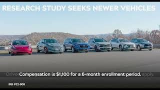 Washington D.C. Area Drivers Needed for a Research Study