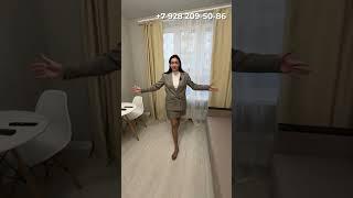 Однокомнатная квартира с ремонтом в Южном районе Новороссийска в ЖК Босфор. 43 кв.м. #shortsvideo