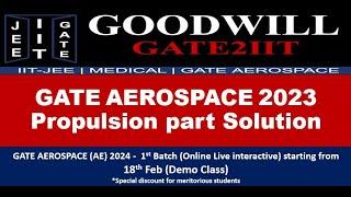 GATE AEROSPACE 2023 - Propulsion Solution