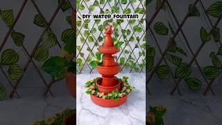 DIY Water Fountain Terracotta | #fountain #diy #craft #art