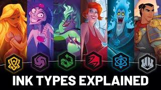 Disney Lorcana Ink Types Explained | Gameplay and Visual Theory