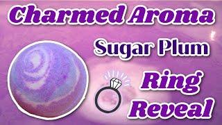 Sugar Plum Surprise Bath Bomb | Charmed Aroma Ring Reveal