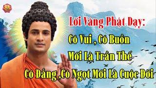 Lời Vàng Phật Dạy : Có Vui , Có Buồn Mới Là Trần Thế . Có Đắng , Có Ngọt Mới Gọi Là Cuộc Đời