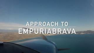 Approach to Empuriabrava - LEAP RWY 35