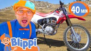 Blippi Explores a Motorcycle | Blippi Full Episodes | Educational Videos For Toddlers | Blippi Toys