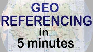 Georeferencing in 5 Minutes in ArcGIS | ArcMap