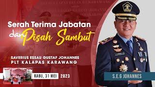 Sertijab, Kalapas (Veri) menjabat Plt. Lapas Kelas IIA Karawang