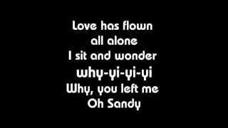 Grease Soundtrack - Sandy [Lyrics on Screen]